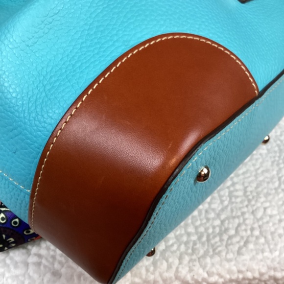 Dooney & Bourke  Calypso Blue Brenna Tote - Picture 5 of 14